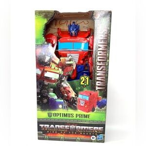 Transformers Rise Of Beasts OPTIMUS PRIME Titan Changers 11” Action Figure Toy